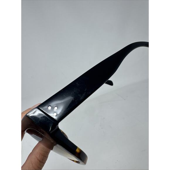 Celine Aviator Black Tortoise Shadow Sunglasses CL 41026/S FU55I Kim Kardashian - Picture 5 of 7